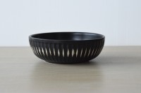 WB1503-fruit bowl-matte black