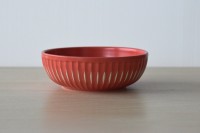 WB1503-fruit bowl-matte red